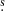 $ {{\overset{\text{s}}{.}}} $