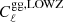 $ C_{\ell}^{\mathrm{gg,LOWZ}} $