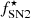 $ f^{\star}_{\mathrm{SN2}} $