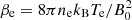 $ \beta_{\rm e} = 8\pi n_{\rm e} k_{\rm B} T_{\rm e}/B_0^2 $