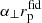 $ \alpha_\perp r_{\mathrm{p}}^{\mathrm{fid}} $