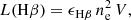 $$ \begin{aligned} L(\mathrm{H}\beta ) = \epsilon _{\rm H\beta }\, n_{\rm e}^2\, V, \end{aligned} $$