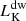 $ L^{\mathrm{dw}}_{\mathrm{K}} $