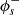$ \phi_{s}^{-} $