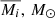 $ \overline{M_i},\,{M}_{\odot} $
