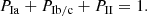 $$ \begin{aligned} P_{\rm Ia} + P_{\mathrm{Ib/c}} + P_{\rm II} = 1. \end{aligned} $$