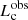 $ L_{\rm c}^\mathrm{obs} $