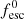 $ f_\mathrm{esc}^0 $
