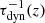 $ \tau_\mathrm{dyn}^{-1}(z) $