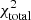 $ \chi^2_\mathrm{total} $