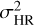 $\sigma _{{\rm{HR}}}^2$