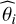 ${\hat \theta _i}$