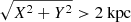 $ \sqrt{X^2+Y^2} > 2~\mathrm{kpc} $