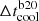 $ \Delta t_{\mathrm{cool}}^{\mathrm{b20}} $