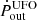 $ \dot{P}_{\mathrm{out}}^{\mathrm{UFO}} $