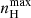 $ n_{\mathrm{H}}^\mathrm{{max}} $