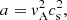 $$ \begin{aligned}&a = v_{\rm A}^2 c_{\rm s}^2, \end{aligned} $$