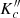 $ K^{\prime\prime}_c $