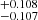 $ ^{+0.108}_{-0.107} $