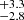$ ^{+3.3}_{-2.8} $