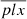 $ \overline{plx} $