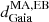 $ d_{\rm Gaia}^\mathrm{MA,EB} $