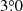 $ 3{{\overset{\circ}{.}}}0 $