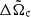 $ \Delta\tilde{\Omega}_{\mathfrak{c}} $