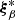 $ {\boldsymbol{\xi}}_\beta^* $