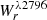 $ W_r^{\lambda 2796} $