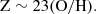 $$ \begin{aligned} \mathrm{Z} \sim 23\mathrm{(O/H)}. \end{aligned} $$