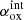 $ \alpha_{\mathrm{ox}}^{\mathrm{int}} $
