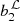 $ b_2^{\,{\cal L}} $