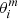 $ \theta_{i}^{m} $