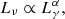 $$ \begin{aligned} L_{\nu } \propto L_{\gamma }^{\alpha }, \end{aligned} $$