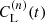 $ C_{\mathrm{L}}^{(n)}(t) $