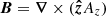 $ \boldsymbol{B}={\boldsymbol{\nabla}}\times(\boldsymbol{\hat{z}} A_z) $