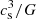 $ c_{\mathrm{s}}^{3}/G $