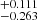 $ _{-0.263}^{+0.111} $