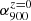 $ \alpha_{900}^{z=0} $