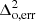 $ \Delta^2_{\rm o,err} $