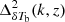 $ \Delta^2_{\delta T_{\rm b}}(k,z) $