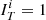 $ I_{{T}}^i=1 $