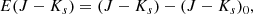 $$ \begin{aligned} E(J-K_s)=(J-K_s)-(J-K_s)_0, \end{aligned} $$
