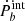 $ \dot{P}_b^{\mathrm{int}} $