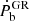 $ \dot{P}_{\mathrm{b}}^{\mathrm{GR}} $