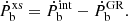 $$ \begin{aligned} \dot{P}_{\mathrm{b}}^{\mathrm{xs}} = \dot{P}_{\mathrm{b}}^{\mathrm{int}} - \dot{P}_{\mathrm{b}}^{\mathrm{GR}}. \end{aligned} $$