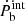 $ \dot{P}_{\mathrm{b}}^{\mathrm{int}} $