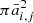 $ \pi \bar a_{i,j}^2 $