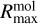$R_{\max }^{{\rm{mol}}}$